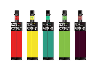 NON伏特加酒瓶包装装潢设计赏析 简约图形中的品牌叙事